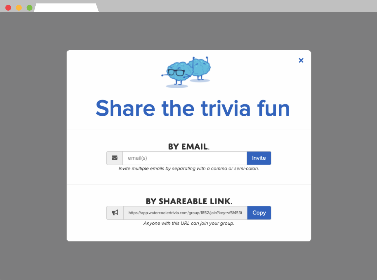Water Cooler Trivia How it works